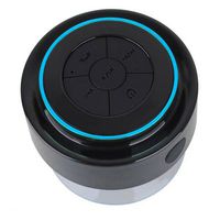 [Bluetooth Shower Speaker] JDA's Store Waterproof Shockproof Wireless Bluetooth Stereo Speaker Built-in Mic for Speakerphone-Portable Stream Radio Fm Pairs Music & Fun Indoor & Outdoor Blue