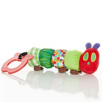 The World of Eric Carle, The Very Hungry Caterpillar Teether Rattle ,Teething Toy for Babies