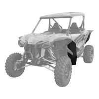 MudBusters Fender Extensions for Honda Talon 1000-R (Full Set (Large Front Fenders & Rear))