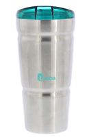 Bubba Envy Dual-Wall Vacuum Insulated Stainless Steel Tumbler, 18 Ounces - Keep All Your Favorite Cold Drinks at Your Side - Ideal For Travel - BPA-Free - Odor and Stain Resistant - Island Teal