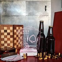 Kizmah Holistic Color LED Night Light Lamp. Ionize, Aromatherapy, and Custom Art for your Home 