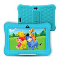 [Upgraded] Dragon Touch Y88X Pro 7 inch Kids Tablet, 2GB RAM 16GB Android 9.0 Tablets, Kidoz Pre-Installed with All-New Disney Content WiFi Only - 2019 New Model - Blue