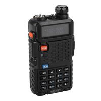 BF-F8 + New Upgrade Walkie Talkie UHF VHF Dual Band Outdoor Long Range Transceiver, with VOX and Flashlight Function(US Plug)