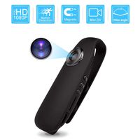 Mini Body Camera， CAMXSW HD 1080P Full Spy Hidden Camera, Portable Small Pocket Video Recorder, Security for Home and Office，DV DVR Camera with Motion Detection
