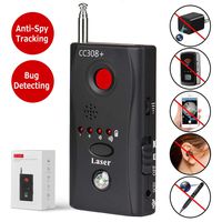 WAINMI Anti Spy Detector, RF Detector & Spy Camera Finder, Bug Detector, 2019 RF Signal Detector,Wireless Hidden Camera Detecto