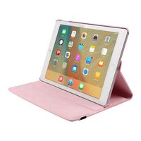 Premium Folio Case for iPad Pro 12.9 Case 2018 3rd Generation, Premium Leather Slim Stand Cover Folio Case , Multi-Angle Viewing Stand, Smart Cover Auto Sleep/Wake for iPad 12.9" (2018 Release), Pink