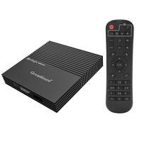 Greatlizard Android TV Box A95X F2 Android 9.0 TV Box 4GB 32GB BT4.2 Amlogic S905X2 Quad Core 2.4G WiFi 4K Smart Android Box