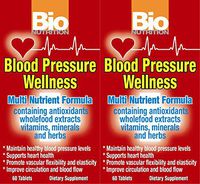 Bio Nutrition Blood Pressure Wellness Tablets, 60 Count