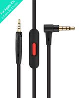 LASMEX Bose QuietComfort Replacement Cord with Mic and Remote, QC35 QC25 SoundLink SoundTrue Aux Cable 2.5mm to 3.5mm Male to Male Wire Compatible with Audio-Technica, JBL, AKG Headphones and iPhone