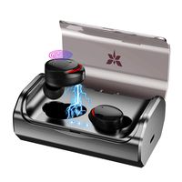 Axloie True Wireless Earbuds Bluetooth 5.0 Wireless Headphones with Extra 130H Charging Case Deep Bass CVC 8.0 Noise Cancelling TWS Stereo Hi-Fi Sound Built-in Mic IPX6 Waterproof for Sport