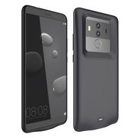 FugouSell Huawei Mate 10 Pro Battery Case, 5200mAh Ultra Slim Rechargeable Extended Battery Backup Charger Case External Juice Portable Power Bank Protective Cover for Huawei Mate 10 Pro (Black)