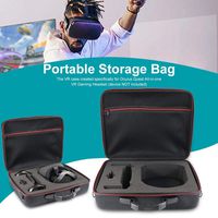 Younar Portable Hard Carrying Case for Oculus Rift S PC-Powered VR Gaming Headset Controller Accessories Protective Bag
