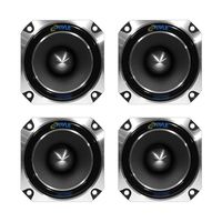 Pyle Pro 1 Inch 300 Watt Heavy Duty Titanium Super Car Tweeter (4 Pack) | PDBT28
