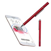 Stylus Pens, SUKEQ Universal High Precision Capacitive Touch Screen Stylus Pen for iPhone, Samsung, Other Touch Device (Red)