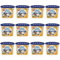 Arm & Hammer FGAH14 14 Moisture Absorber & Max Odor Eliminator Tub, 14 oz (12 pack)
