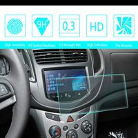 8X-SPEED for 2014 2015 2016 Chevrolet TRAX 7-Inch 15581mm Car Navigation Screen Protector HD Clarity 9H Tempered Glass Anti-Scratch, in-Dash Media Touch Screen GPS Display Protective Film