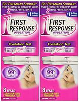First Response Ovulation 7 Ovulation Test Plus 1 Pregnancy Test (2 Pack)