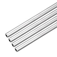 uxcell 4Pcs 6063 Seamless Aluminum Round Straight Tubing Tube 1 Feet Length 0.117 Inches ID 0.273 Inches OD
