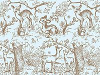 Blue Meadow Gift Wrapping Tissue Paper for Art DIY Crafts in Bulk ~ Baby Shower # 247~10 Large Sheets Size 20" x 30"