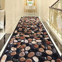 3D Long Carpet Polyester Corridor Carpet Non-slip Water Absorption, Various Sizes, Length Can Be Customized (color : B, Size : 80150cm)