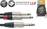 Stagg 10ft. N Series Y Cable - Stereo Phone Plug / 2 x Mono Phone Plug