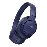 JBL T750BTNC Wireless Over-Ear Headphones with Noise Cancellation - Blue