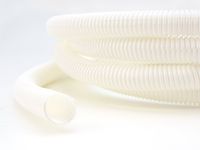 SecureTM Cable Ties 3/4 Inch White Flexible Split Loom - 10 Foot