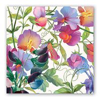 Michel Design Works 20-Count 3-Ply Paper Luncheon Napkins, Sweet Pea