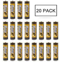 (20-Pack) HyperPS 1.2V AA 700mAh Ni-Cd NiCd Rechargeab​le Battery for NiCd Solar Panel Light Lamp, RC Toy