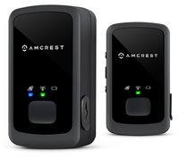 Amcrest 2-Pack AM-GL300 V2 (Upgraded GSM) Portable Mini Real-Time GPS Tracker - Unlimited Text Message/Email Alerts, Geo-Fencing, 10-14 Day Battery, No Contracts