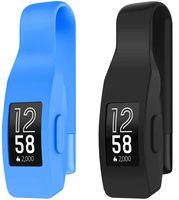 SmartHer Clip for Fitbit Inspire or Inspire HR Holder Accessory, Black&Blue.
