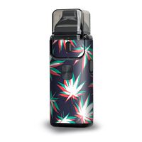 Skin Decal for Aspire Breeze 2 2nd gen Vinyl Wrap / 3D Holographic Week Pot Leaf