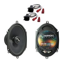 Compatible with Ford Escape 2001-2012 Front Door Replacement Harmony HA-C68 Premium Speakers New