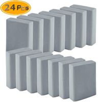 UPlama 24Pcs Kneaded Rubber Erasers for Drawing,Cleaning,Charcoal,Pastels,Moldable Putty Rubber,No Smudge Eraser Perfect Choice for Art and Sketching Supplies,Brighten Your Sketches and Drawings