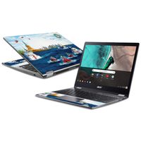 MightySkins Skin Compatible with Acer Chromebook Spin 13 (2018) - Standing Watch | Protective, Durable, and Unique Vinyl Decal wrap Cover | Easy to Apply, Remove, and Change Styles | Made in The USA