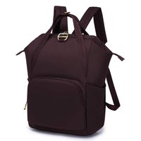 WindTook Casual College Backpack Lightweight Travel Wide Open Back to School Daypack Doctor Work Bag for Women and Men 475-Maroon