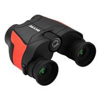 occer 12x25 High Powered Binoculars,Compact Folding Binocular Bak4 Prism FMC Optics,Lightweight Binoculars with Low Light Night Vision for Birding,Hunting,Sightseeing,Hiking,Wildlife,Travelling(Red)