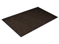 Channel Rib Indoor Commercial Mat, 2' x 3', Brown