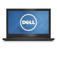 Black Brushed Aluminum skin decal wrap skin case for Dell Inspiron 15 3000 series 15.6" Laptop