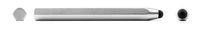 DURAGADGET Arty Silver 'Crayon' Touchscreen Tablet Stylus - Suitable for Kurio 10" Blue Tablet & Kurio 7" Kids Android Tablet - Improves Precision