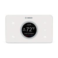 Bosch Thermotechnology Bosch Connected BCC50 Wi-Fi Thermostat-Compatible with Alexa and Google Assistant, All-in-One, Touch Screen, Safety Control, Smart Home, White