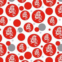 GRAPHICS & MORE Tribal Dragon Asian Premium Gift Wrap Wrapping Paper Roll