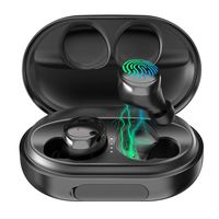 Wireless Earbuds Bluetooth 5.0 Headphones, 120H Playtime Deep Bass Stereo Sound Earbuds with Microphone, IPX8 Waterproof Headphones with Charging Case for Sports
