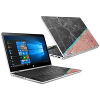 Mightyskins Skin Compatible with Hp Pavilion X360 15.6" (2018) - Cut Marble | Protective, Durable, and Unique Vinyl Decal Wrap Cover | Easy to Apply, Remove, and Change Styles | Made in The USA