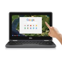 Dell Chromebook 11.6" Touchscreen 2-in-1 Convertible Laptop Intel Celeron N3060 Dual-Core 1.6GHz 4GB 32GB SSD