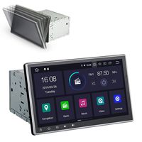 Dasaita 10.2 inch Large Screen Double Din Android 9.0 Car Stereo for Any Vehicle with a Double din Slot Radio with GPS Navigation 4G Ram 64G ROM Built in DSP Dash Kit Meomery Card
