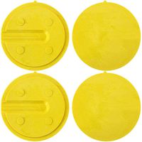 Platte River 934890, Machinery Accessories, Band Saws, Band Saw Zero Clearance Inserts (yellow), 4-pack
