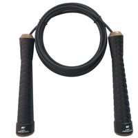 YZLSPORTS Professional Adjustable Steel Wire Jump Rope with Carrying Pouch by Fitness Factor Ergonomic,Durable,Easy to Adjust Premium Jump Rope All Heights and Skill Levels,Black Gold