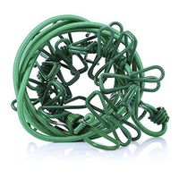 Ohomr Outdoor Camping Travel Windproof Stretchy Clothesline with 12 Clamp ClipsSuit for Gym,Golf, Yoga, Camping, Hiking & All Sports