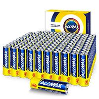 ALLMAX All-Powerful Alkaline Batteries - AA (100-Pack) - Premium Grade, Ultra Long-Lasting and Leak Proof with EnergyCircle Technology (1.5 Volt)